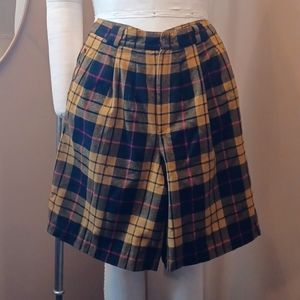 Vintage Wool "School Uniform" Shorts